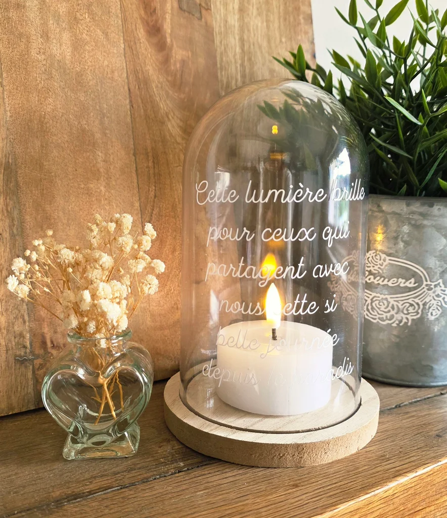 Lanterne défunts mariage